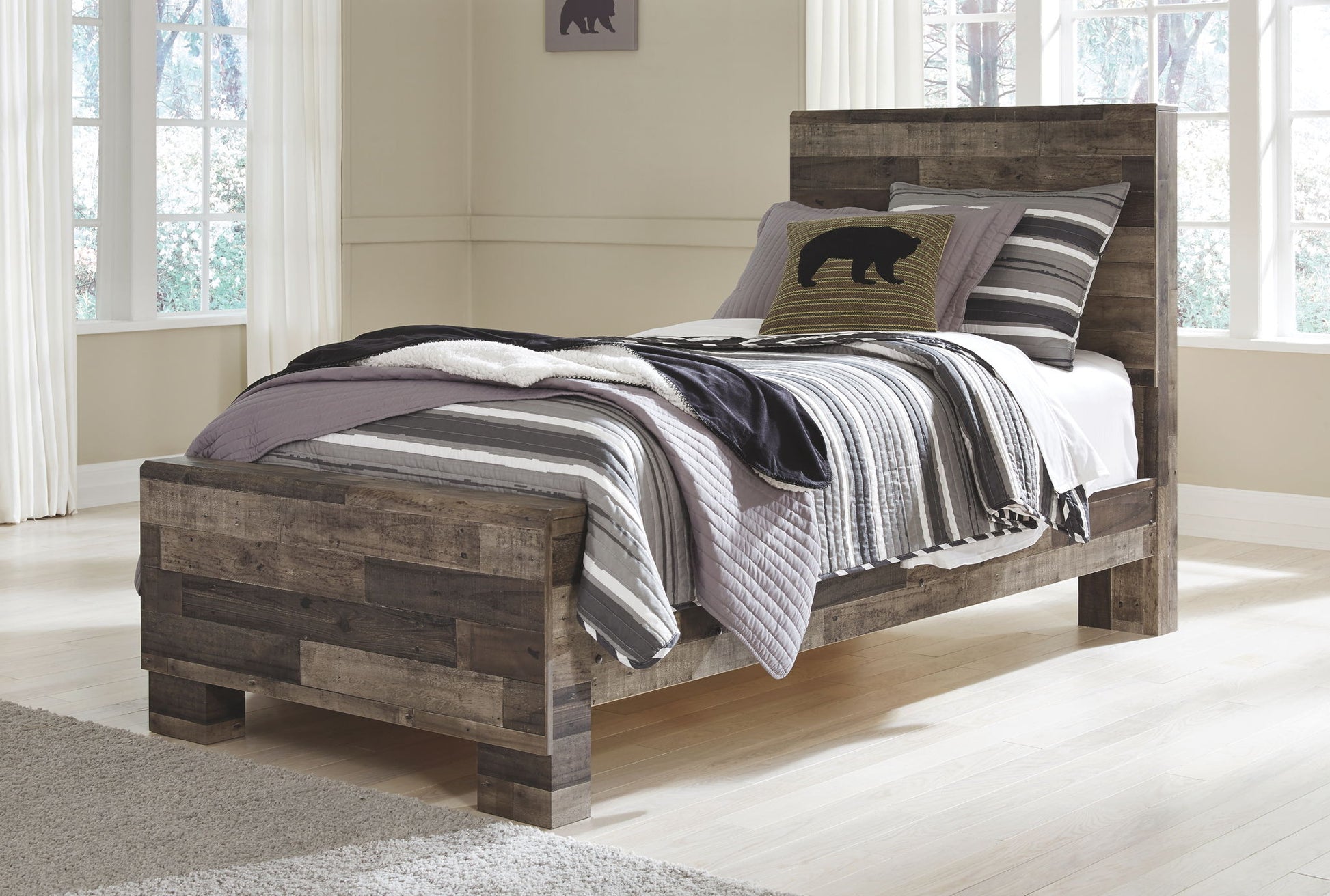 Derekson - Youth Panel Bedroom Set - Hornell Furniture Outlet