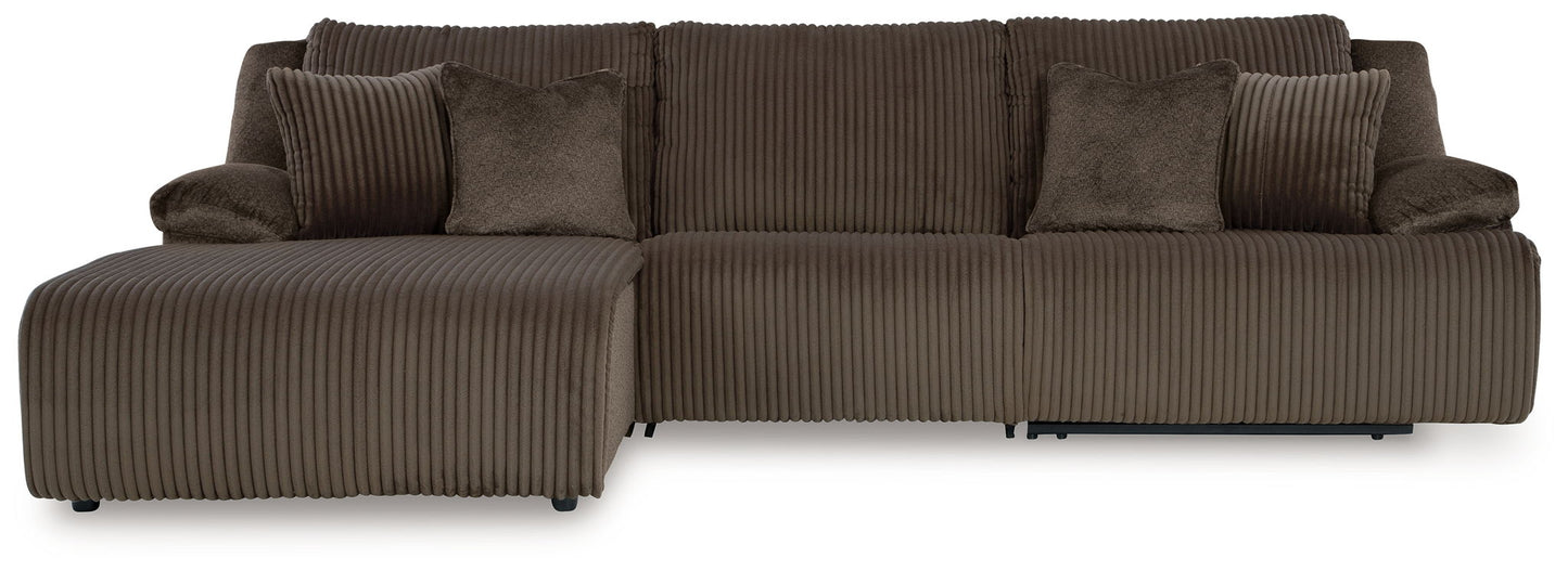 Top Tier - Reclining Sectional - Hornell Furniture Outlet