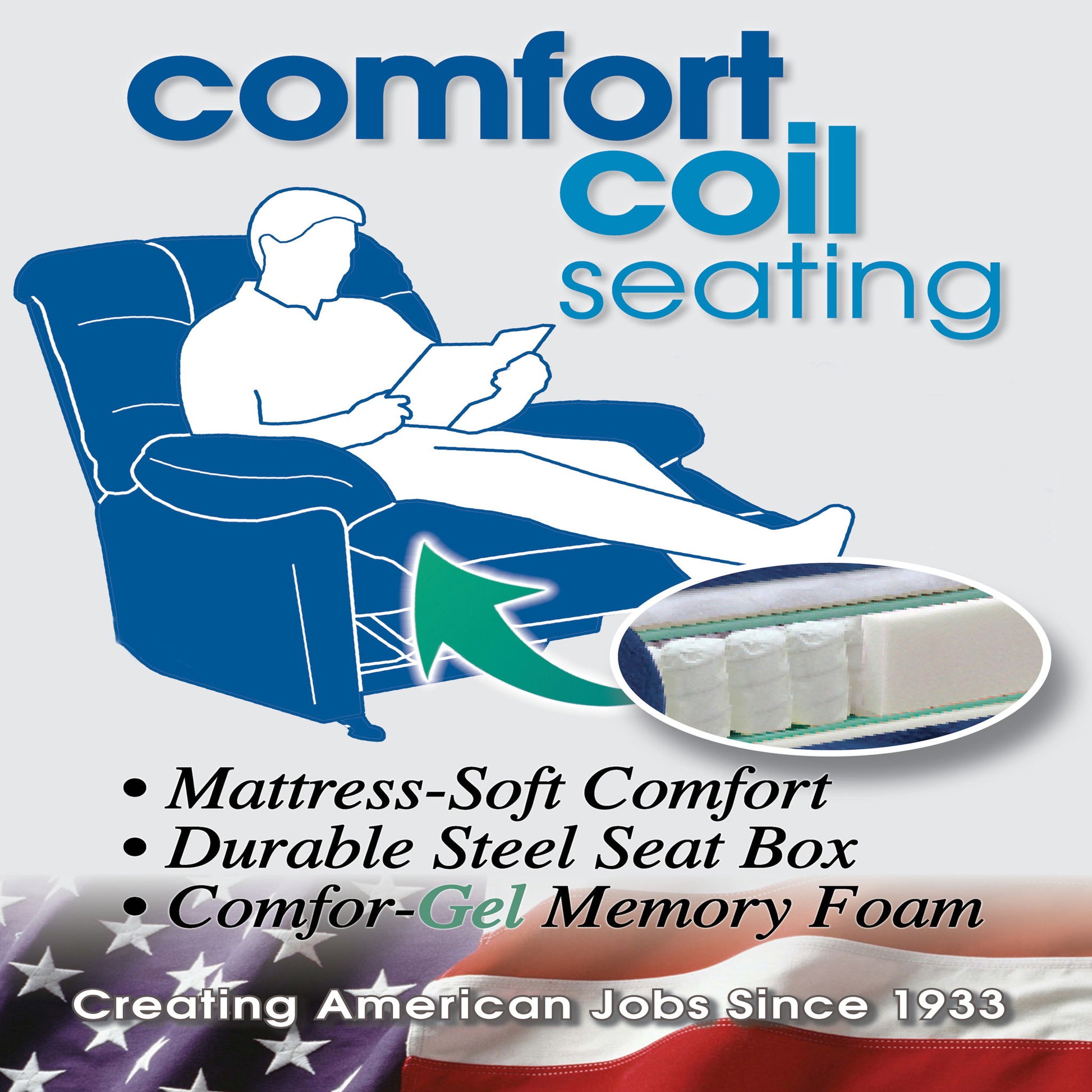 Paxon - Deep Seat Power Reclining Sofa With Power Adjustable Headrest - Smoke - Hornell Furniture Outlet