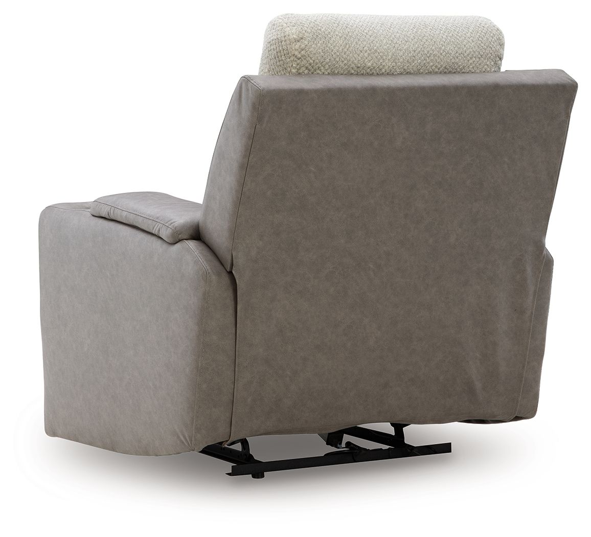 WhipLash - Sisal - Power Recliner With Adj Headrest - Hornell Furniture Outlet