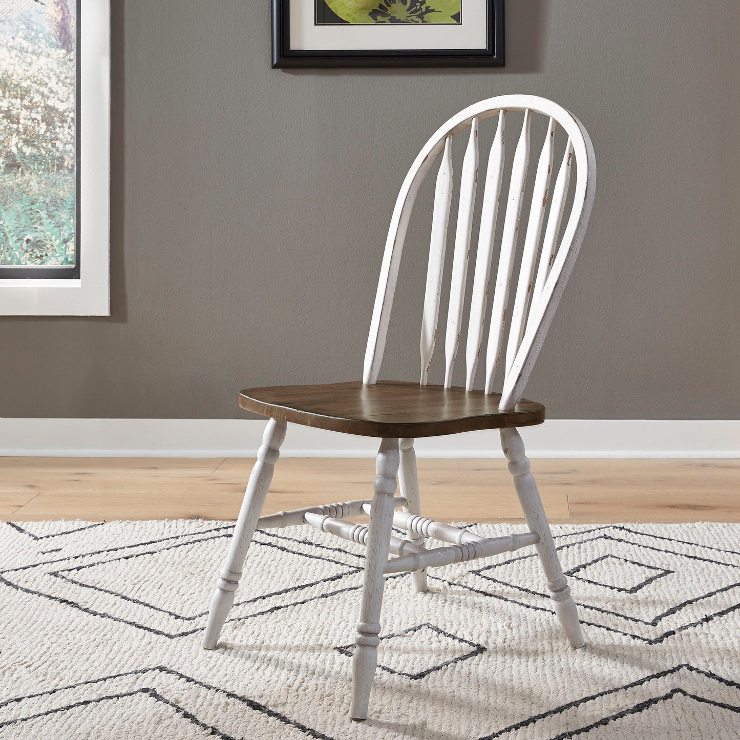 Carolina Crossing - Windsor Side Chair - Hornell Furniture Outlet
