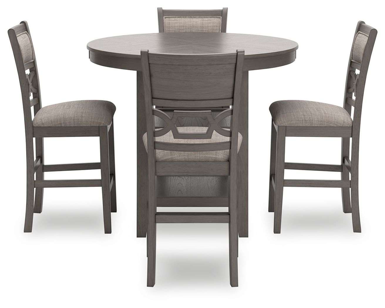 Wrenning - Gray - Drm Counter Table Set (Set of 5) - Hornell Furniture Outlet