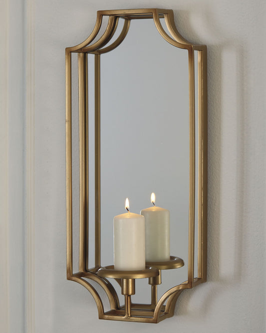 Dumi - Gold Finish - Wall Sconce - Hornell Furniture Outlet