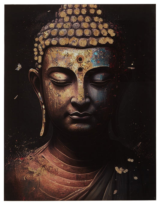 Caymoore - Black / Gold Finish - Wall Art - Hornell Furniture Outlet