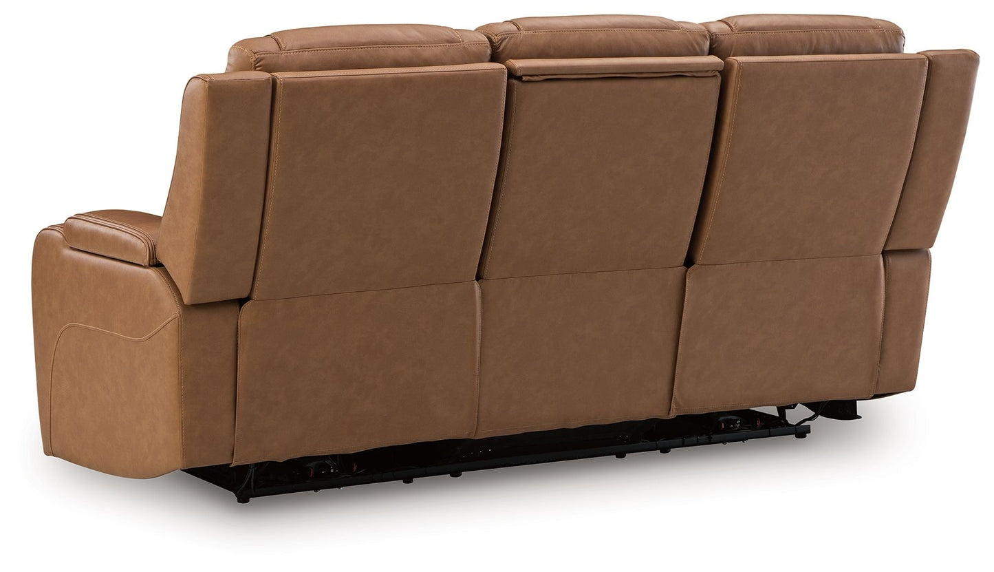 Knightington - Power Reclining Sofa With Audio Seating - Hornell Furniture Outlet