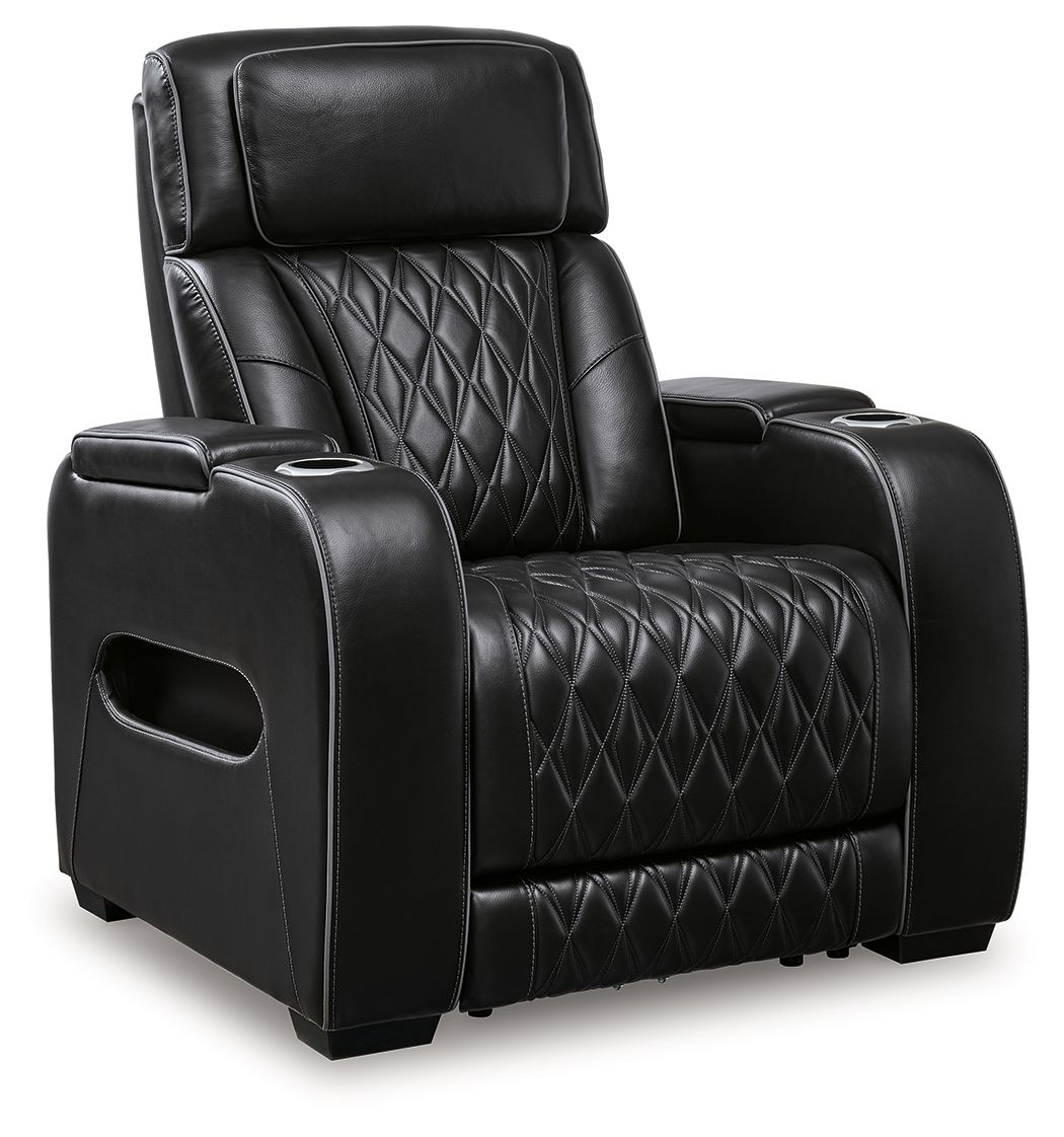 Boyington - Power Recliner/Adj Headrest - Hornell Furniture Outlet