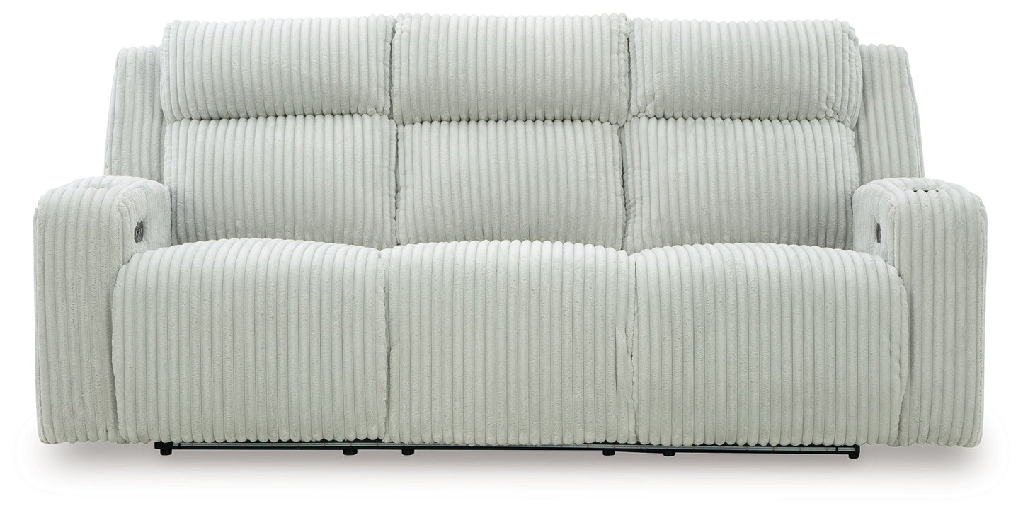 Forest Lake - Power Reclining Sofa With Adj Headrest - Hornell Furniture Outlet