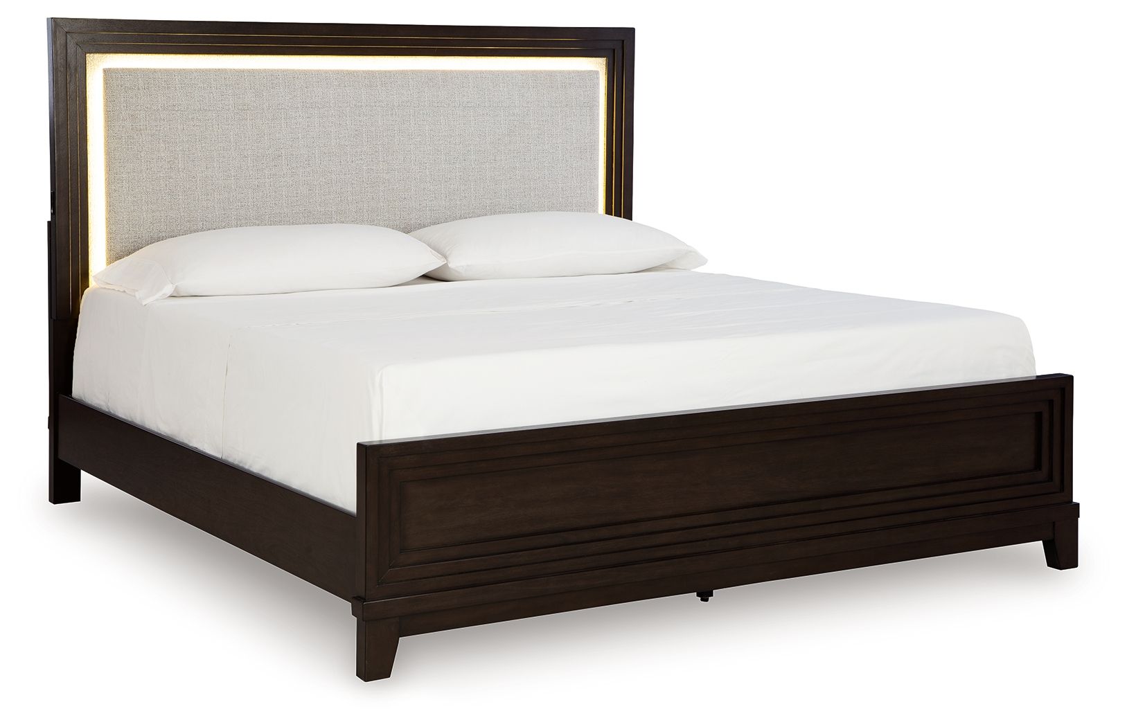 Neymorton - Upholstered Panel Bed - Hornell Furniture Outlet