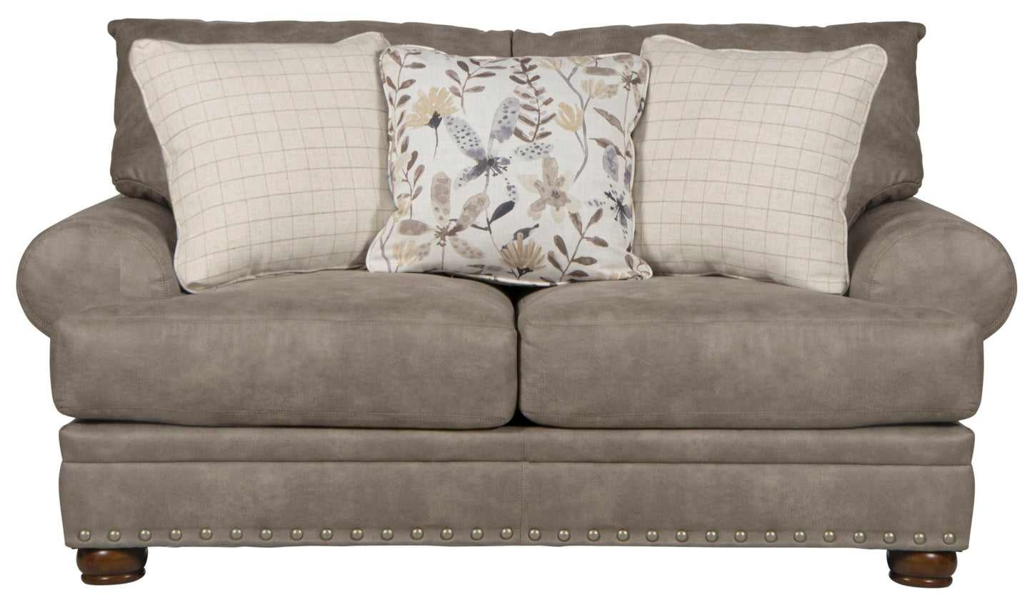 Briarcliff - Loveseat - Pebble - Hornell Furniture Outlet