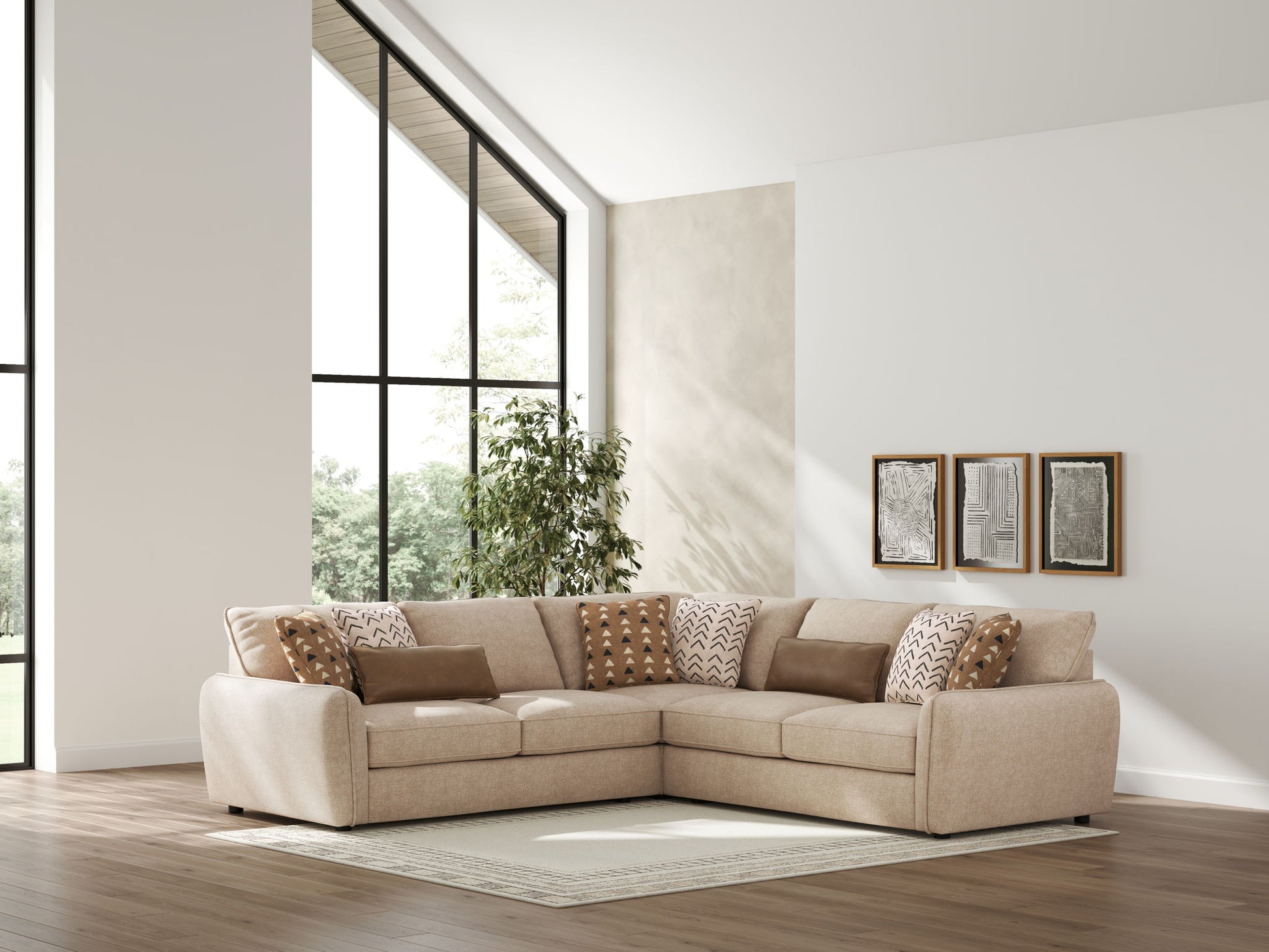 Seyler - Sectional - Hornell Furniture Outlet