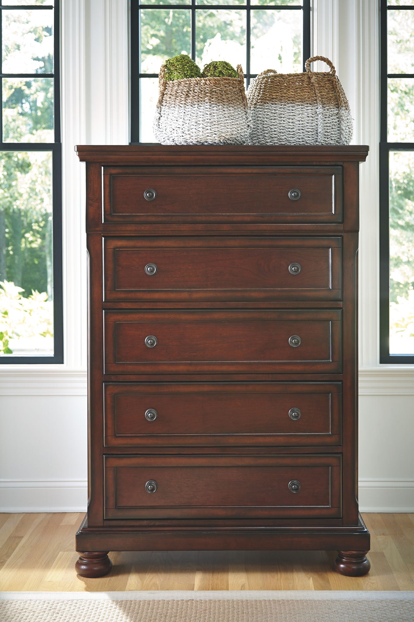 Porter - Rustic Brown - Chest - Hornell Furniture Outlet