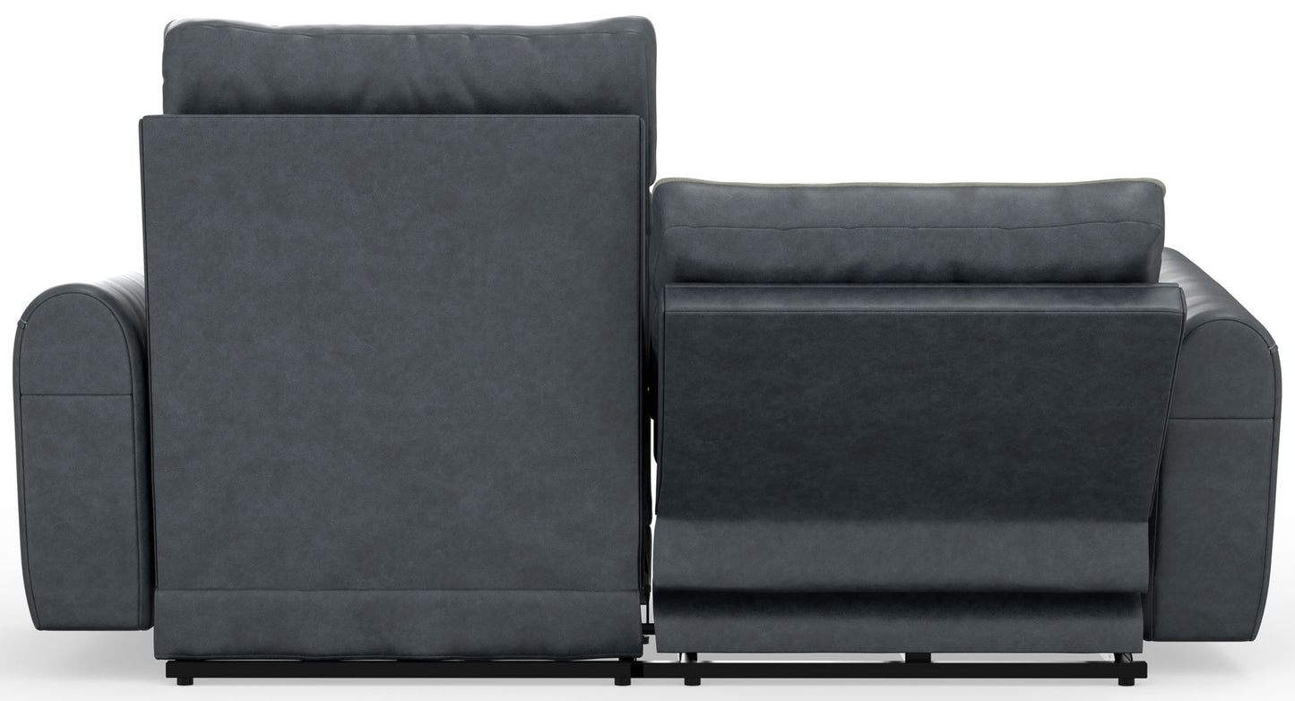 Nico - Power Headrest Reclining Loveseat - Hornell Furniture Outlet