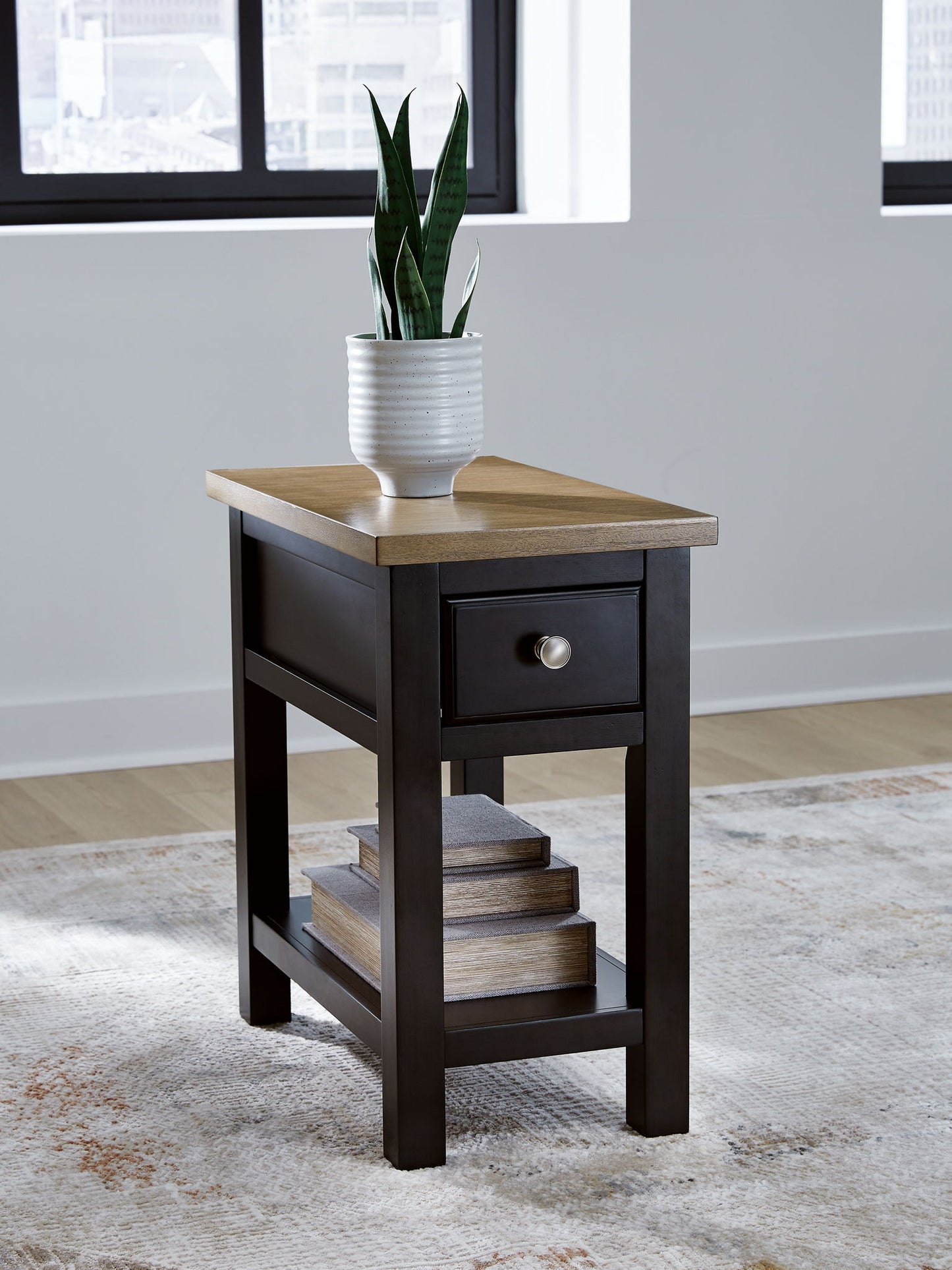 Drazmine - Brown - Chair Side End Table - Hornell Furniture Outlet