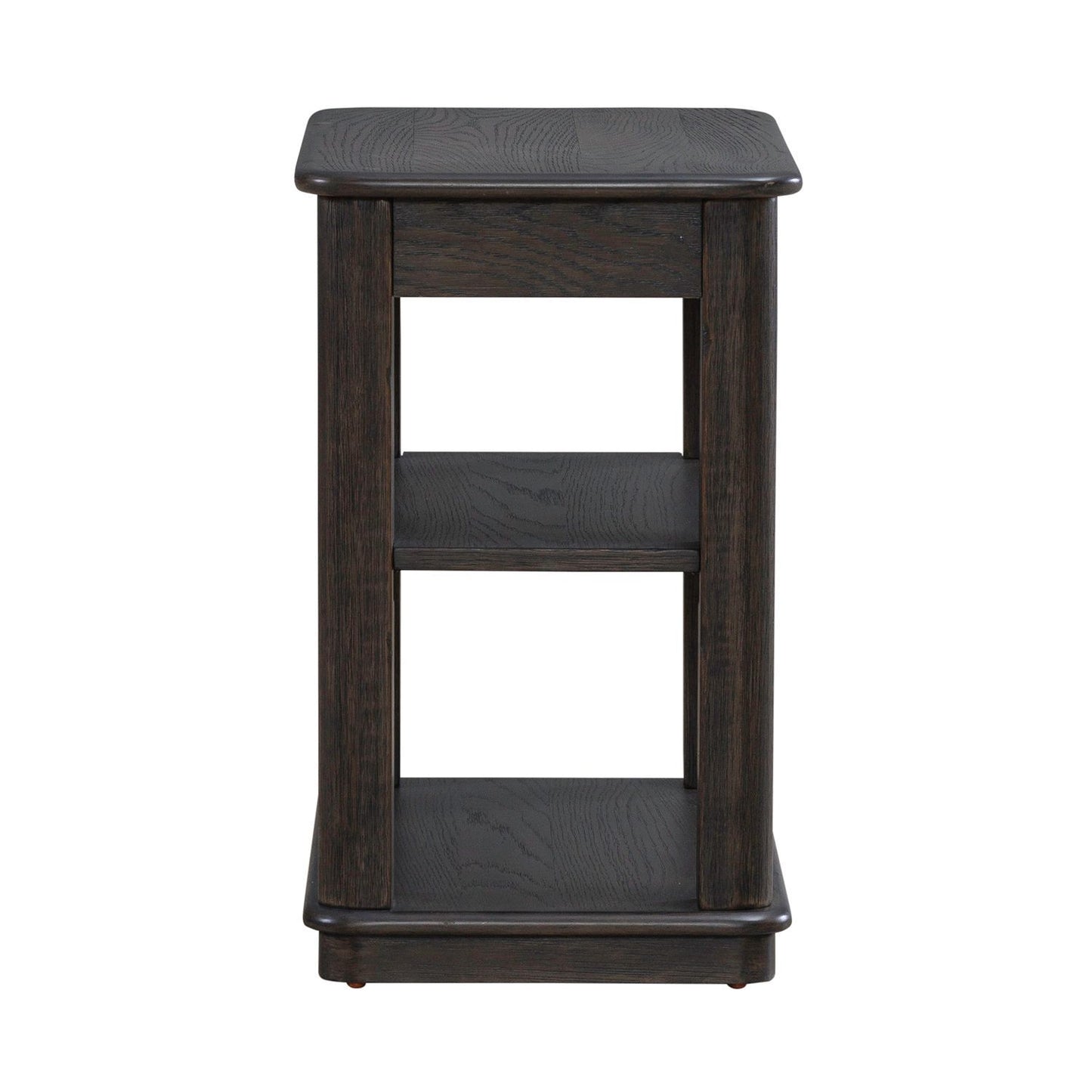 Wallace - Chair Side Table - Brown - Hornell Furniture Outlet