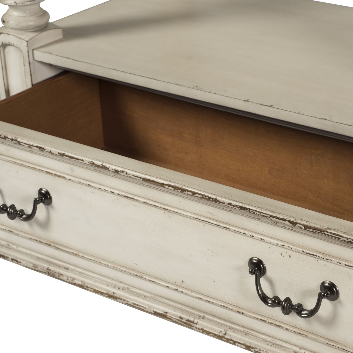 Magnolia Manor - Gathering Table - White - Hornell Furniture Outlet