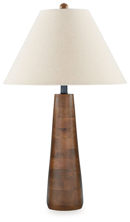 Danset - Wood Lamp - Hornell Furniture Outlet