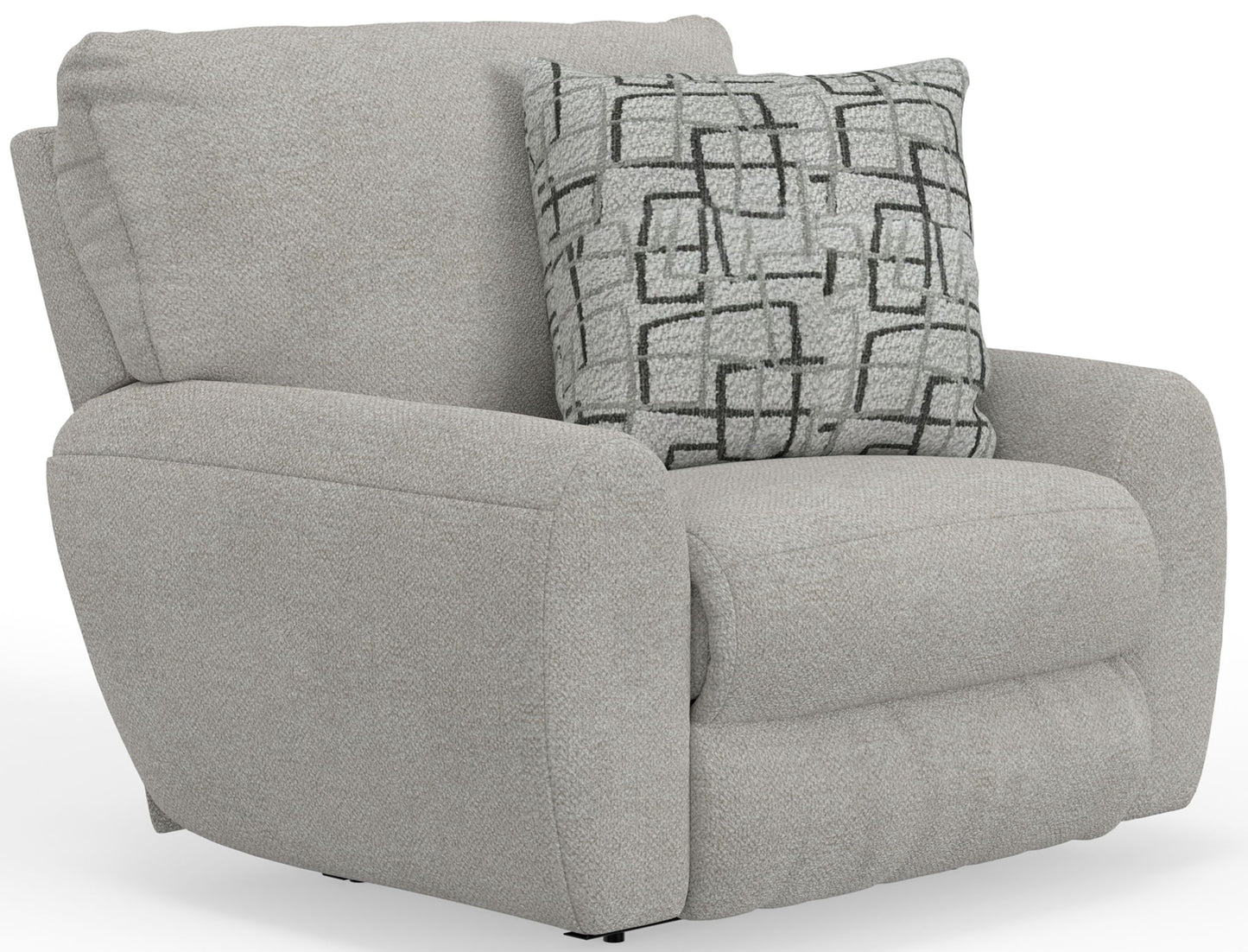 Maxwell - Power Deep Seat Lay Flat Recliner - Hornell Furniture Outlet