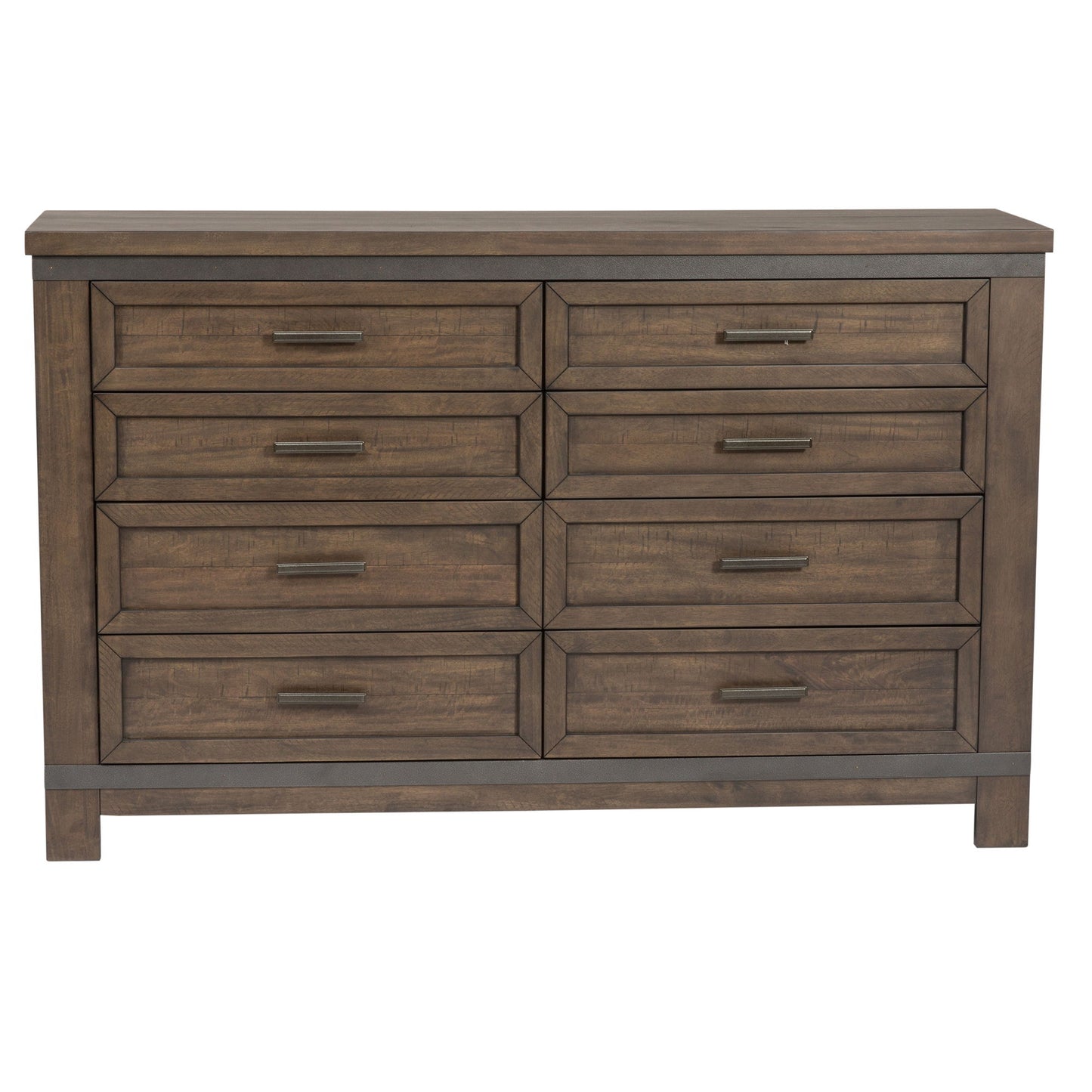 Thornwood Hills - 8 Drawer Dresser - Dark Brown - Hornell Furniture Outlet