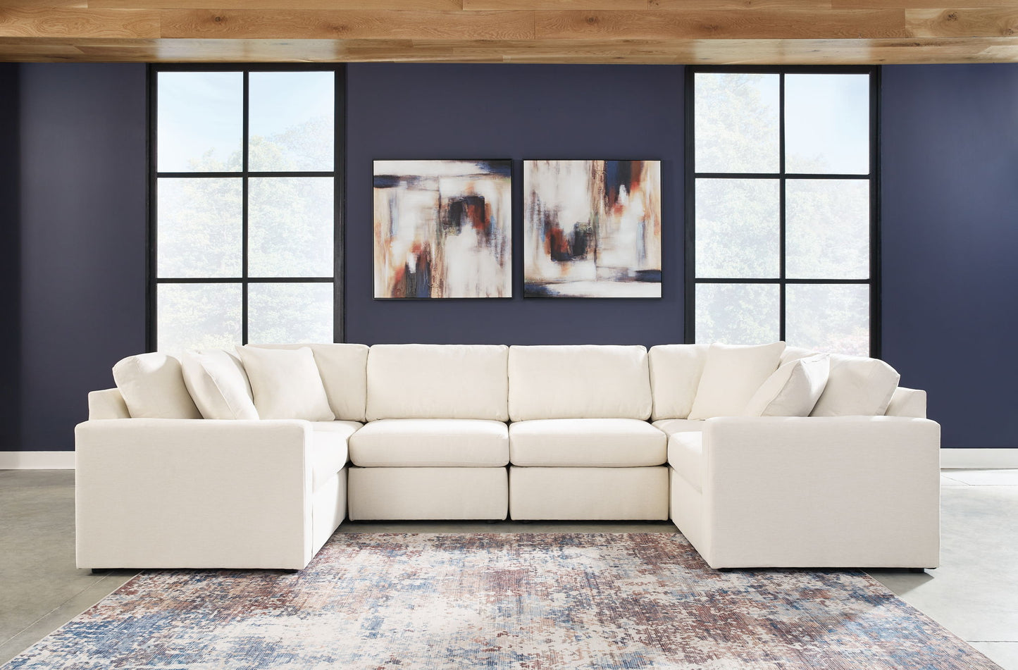Modmax - Oyster - Sectional - Hornell Furniture Outlet