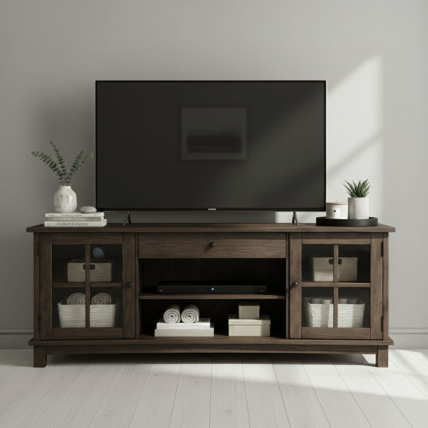 Logan - TV Console - Hornell Furniture Outlet