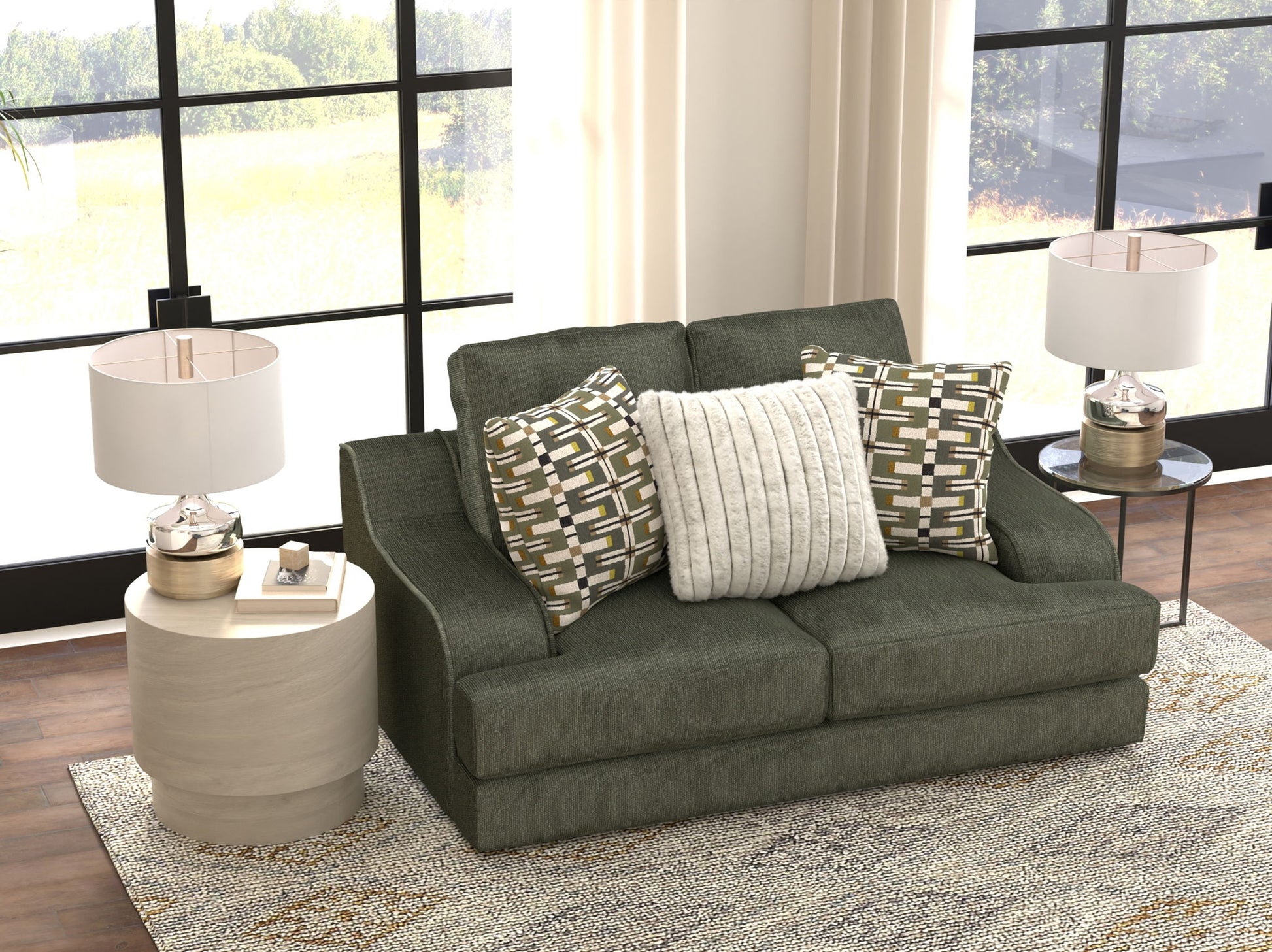 Olympus - Loveseat - Hornell Furniture Outlet