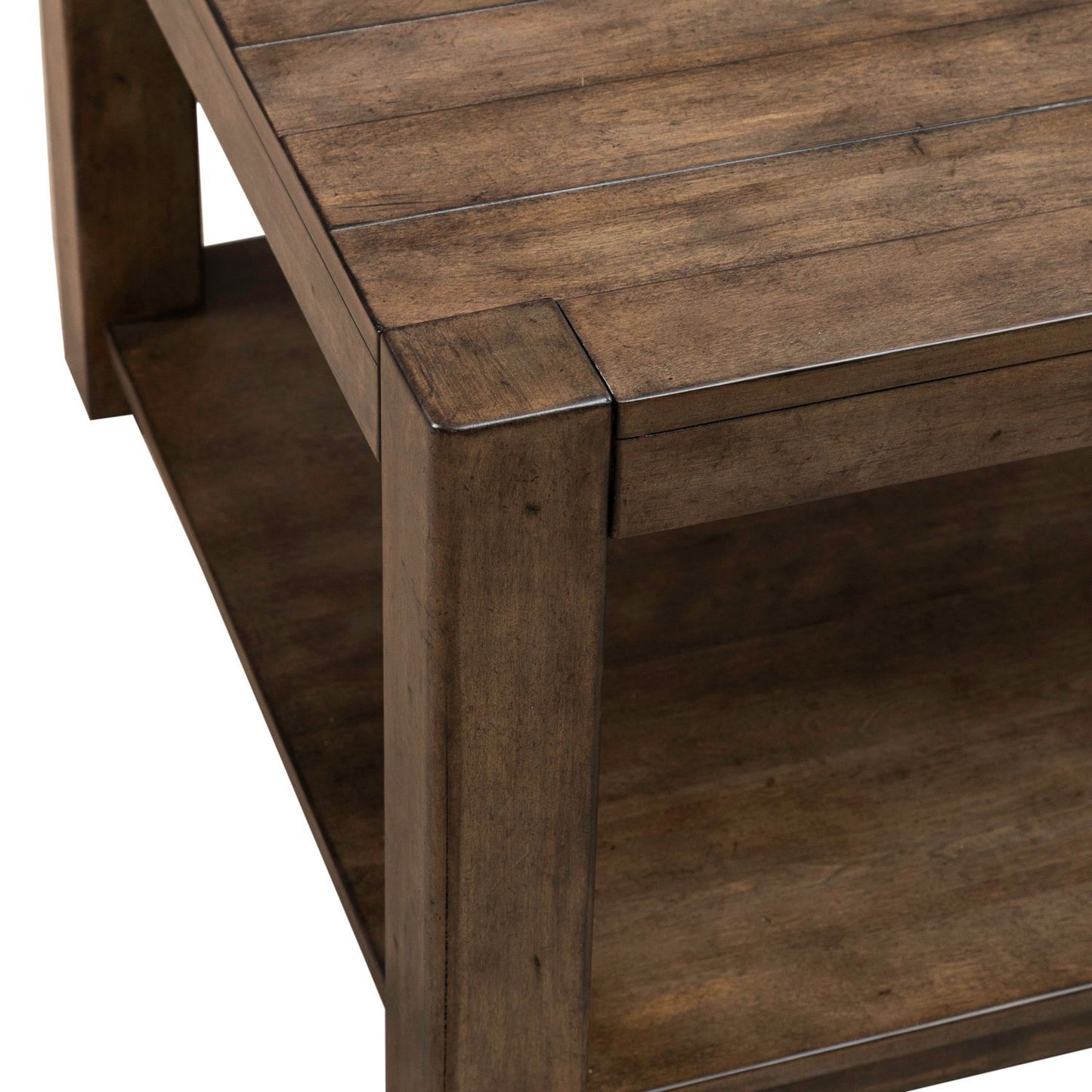 Broadmore - Rectangular Cocktail Table - Brown - Hornell Furniture Outlet