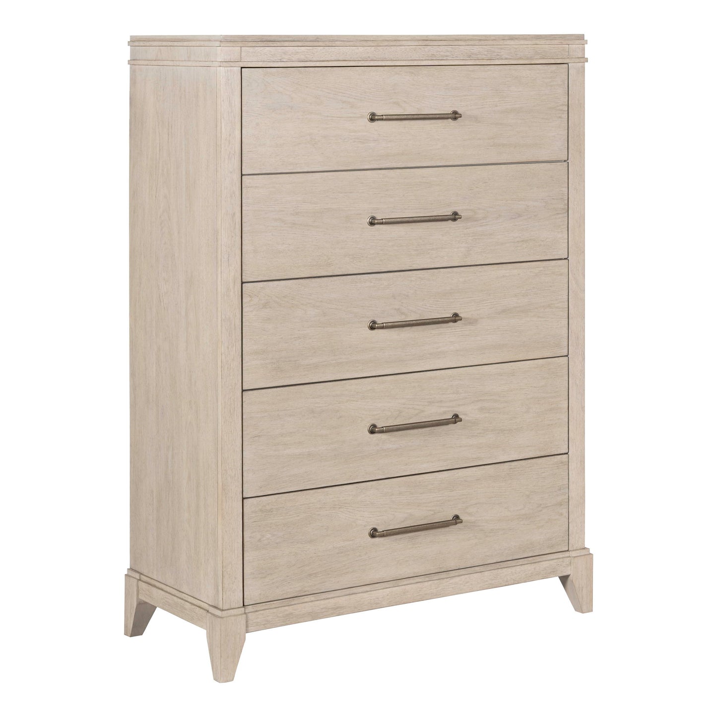New Haven - 5 Drawer Chest - White - Hornell Furniture Outlet