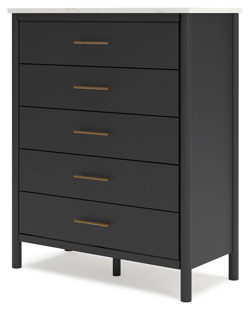 Cadmori - Five Drawer Wide Chest - Hornell Furniture Outlet
