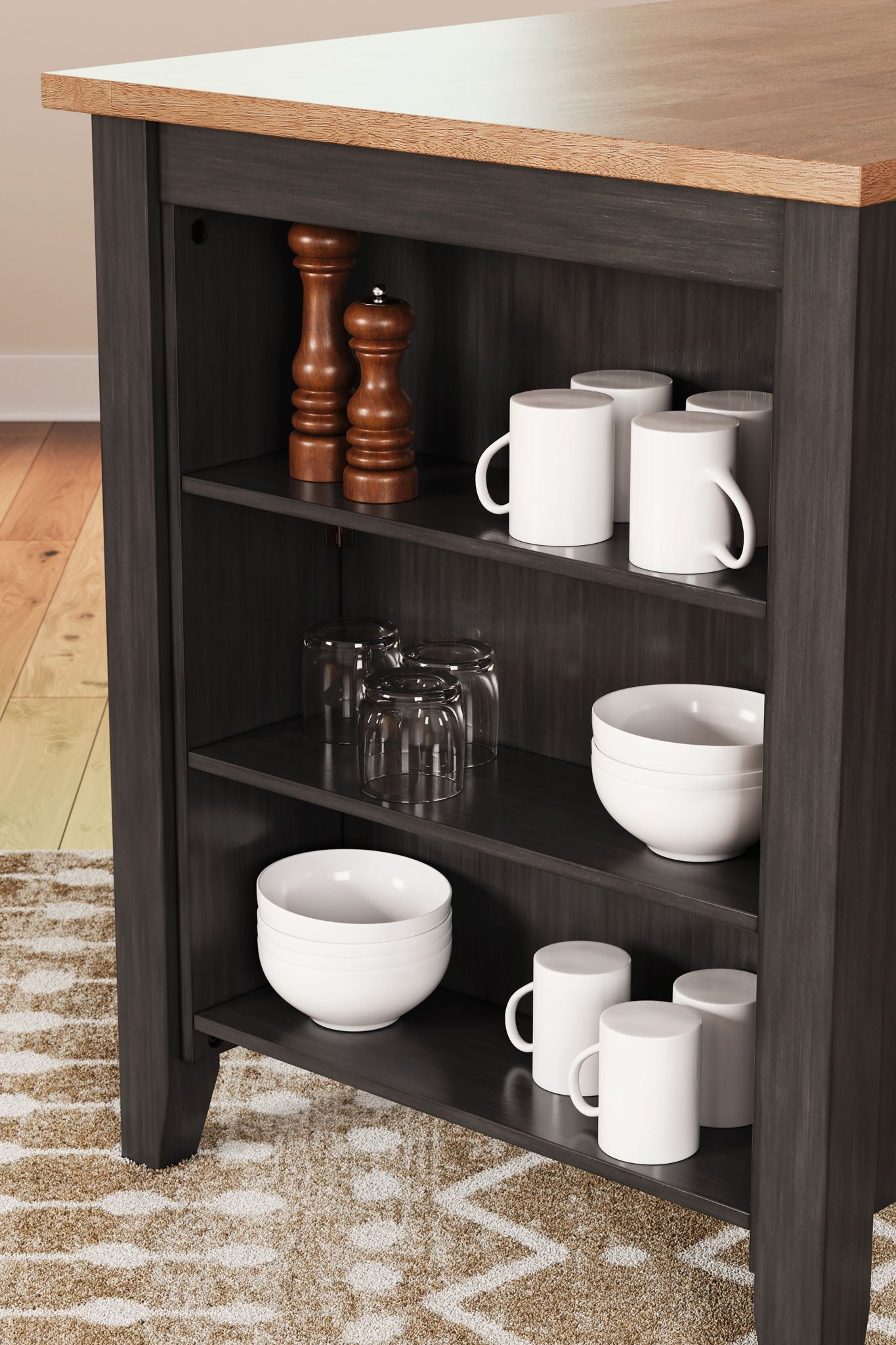 Gesthaven - Rectangular Dining Room Counter Table - Hornell Furniture Outlet