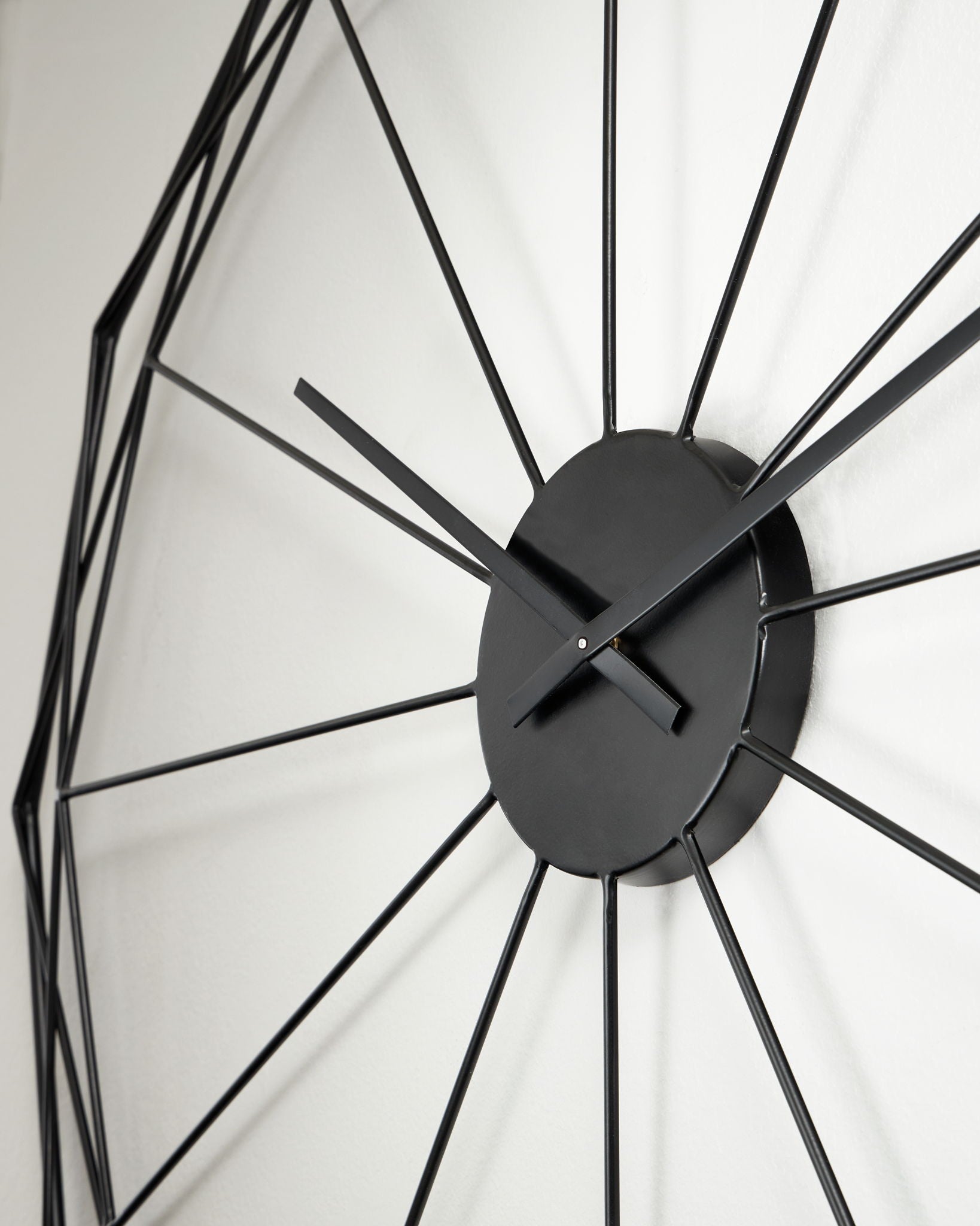 Arkthorne - Black - Wall Clock - Hornell Furniture Outlet