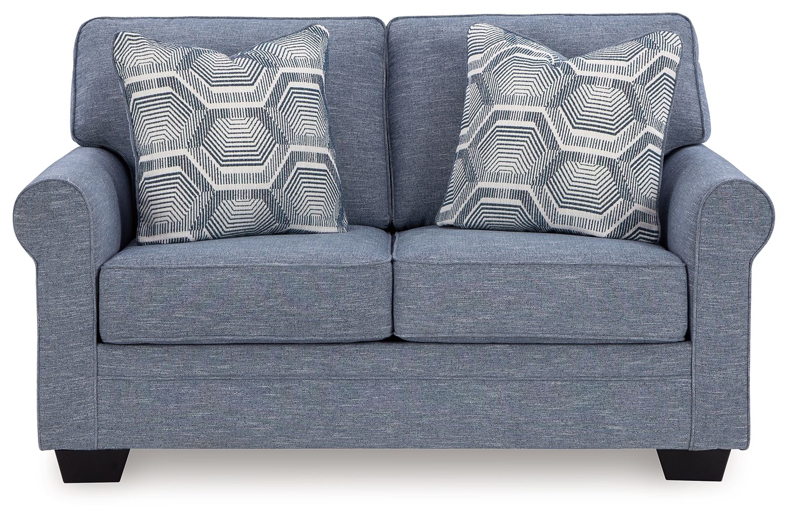Carissa Manor - Denim - Loveseat - Hornell Furniture Outlet
