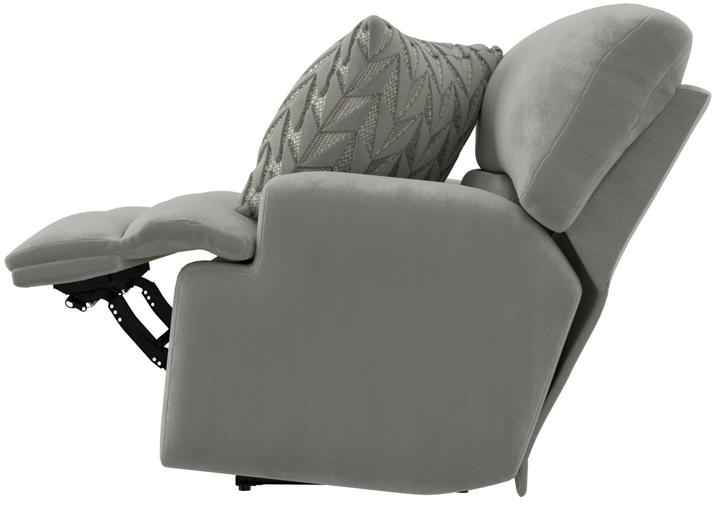 Renaldo - Power Recliner With Zero Gravity Recline - Stone - Hornell Furniture Outlet