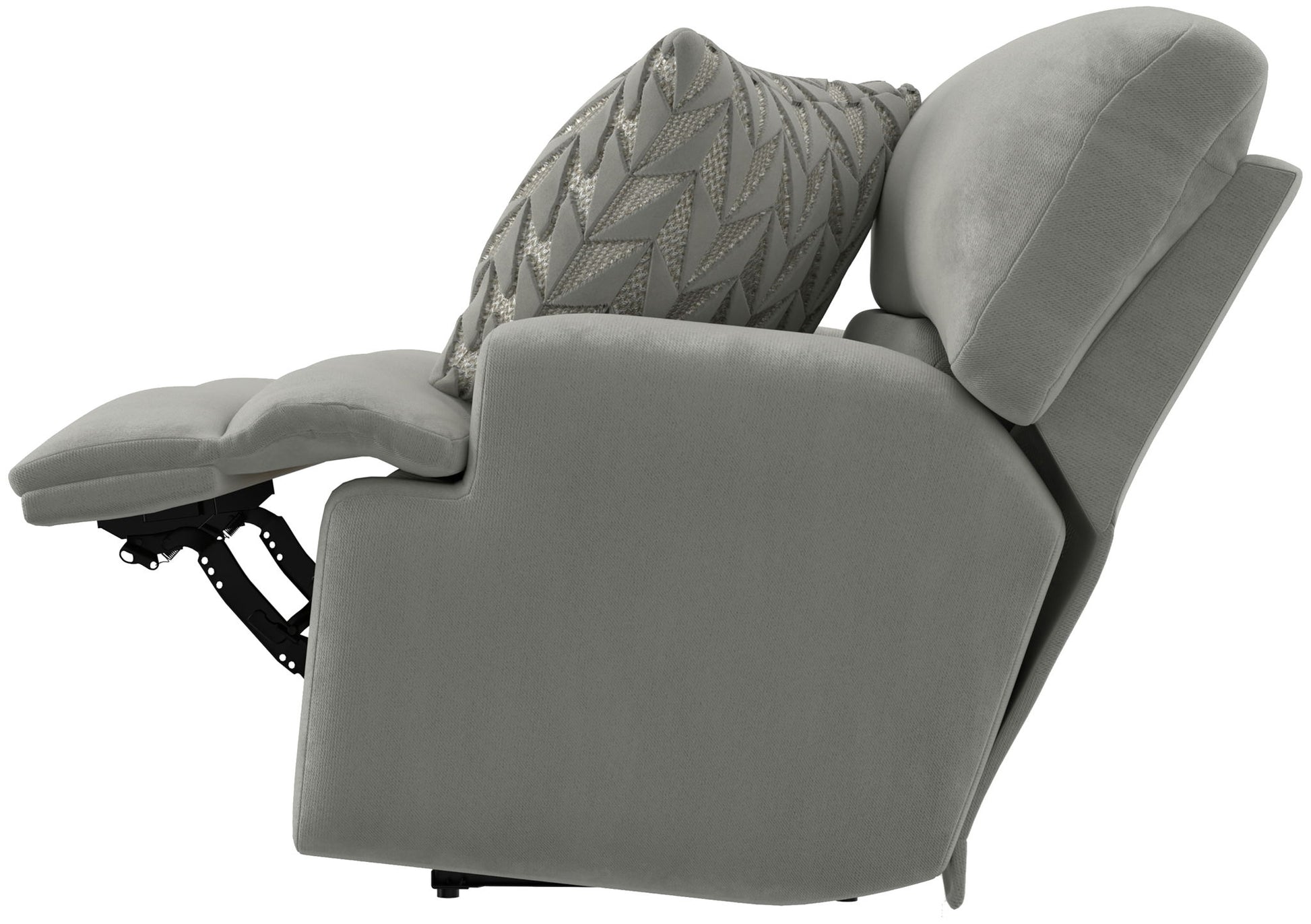 Renaldo - Power Recliner With Zero Gravity Recline - Stone - Hornell Furniture Outlet