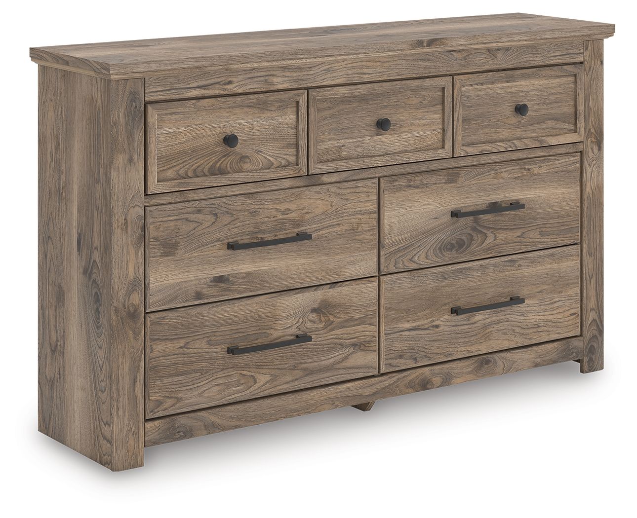 Rusticott - Seven Drawer Dresser - Hornell Furniture Outlet