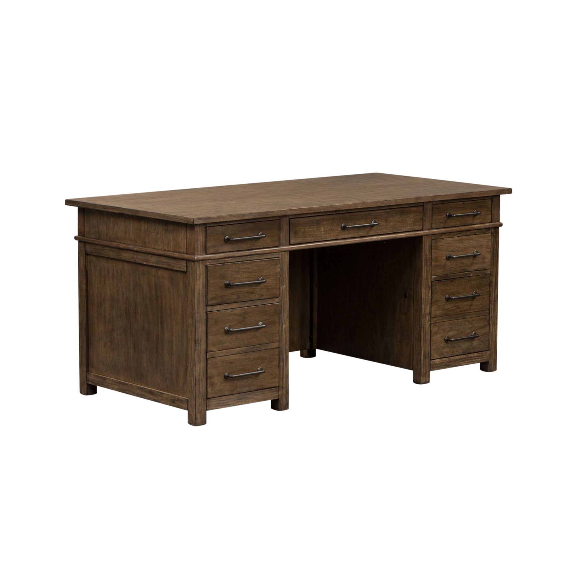 Sonoma Road - Desk/Credenza - Light Brown - Hornell Furniture Outlet