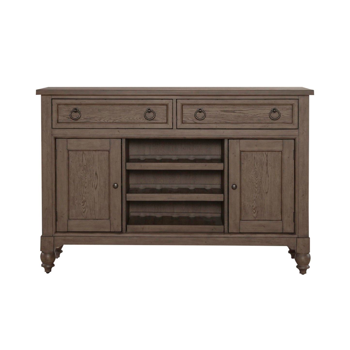 Americana Farmhouse - Buffet - Light Brown - Hornell Furniture Outlet