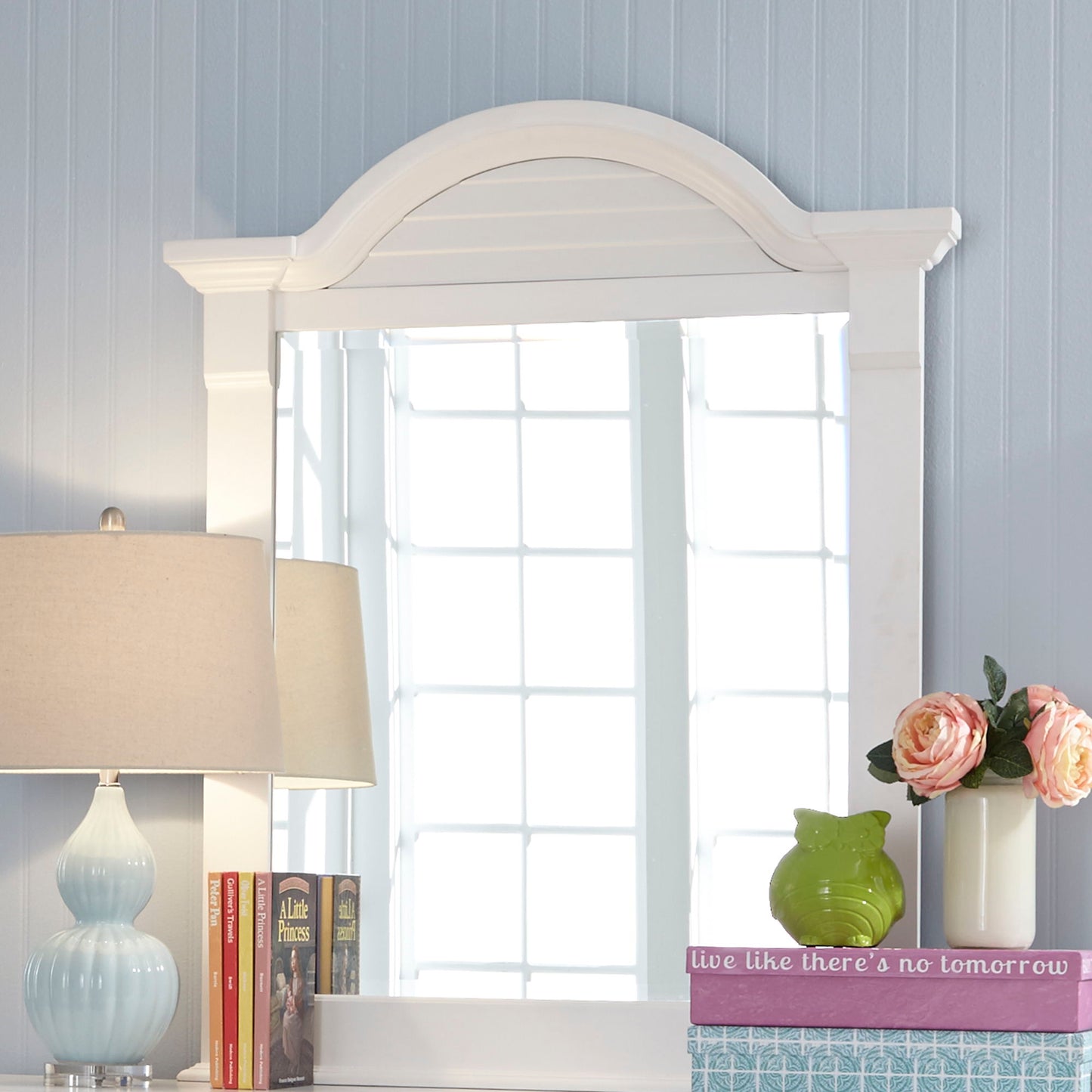 Summer House - Small Mirror - White - Hornell Furniture Outlet