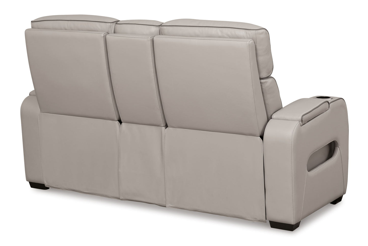 Boyington - Power Reclining Loveseat With Console/Adj Hdrst - Hornell Furniture Outlet