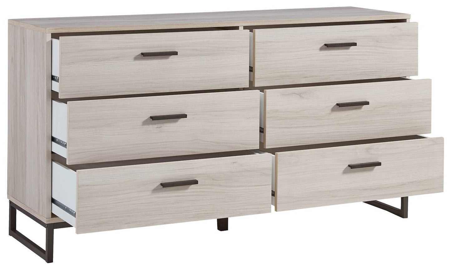 Socalle - Six Drawer Dresser - Hornell Furniture Outlet