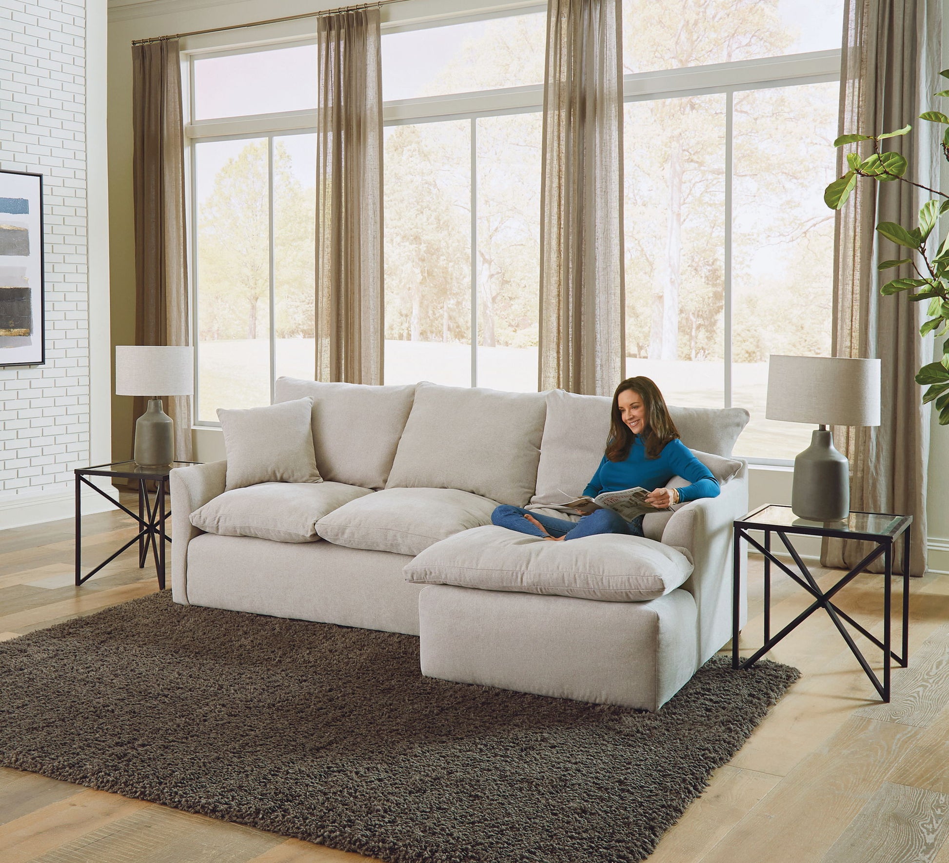 Harper - Sectional - Hornell Furniture Outlet