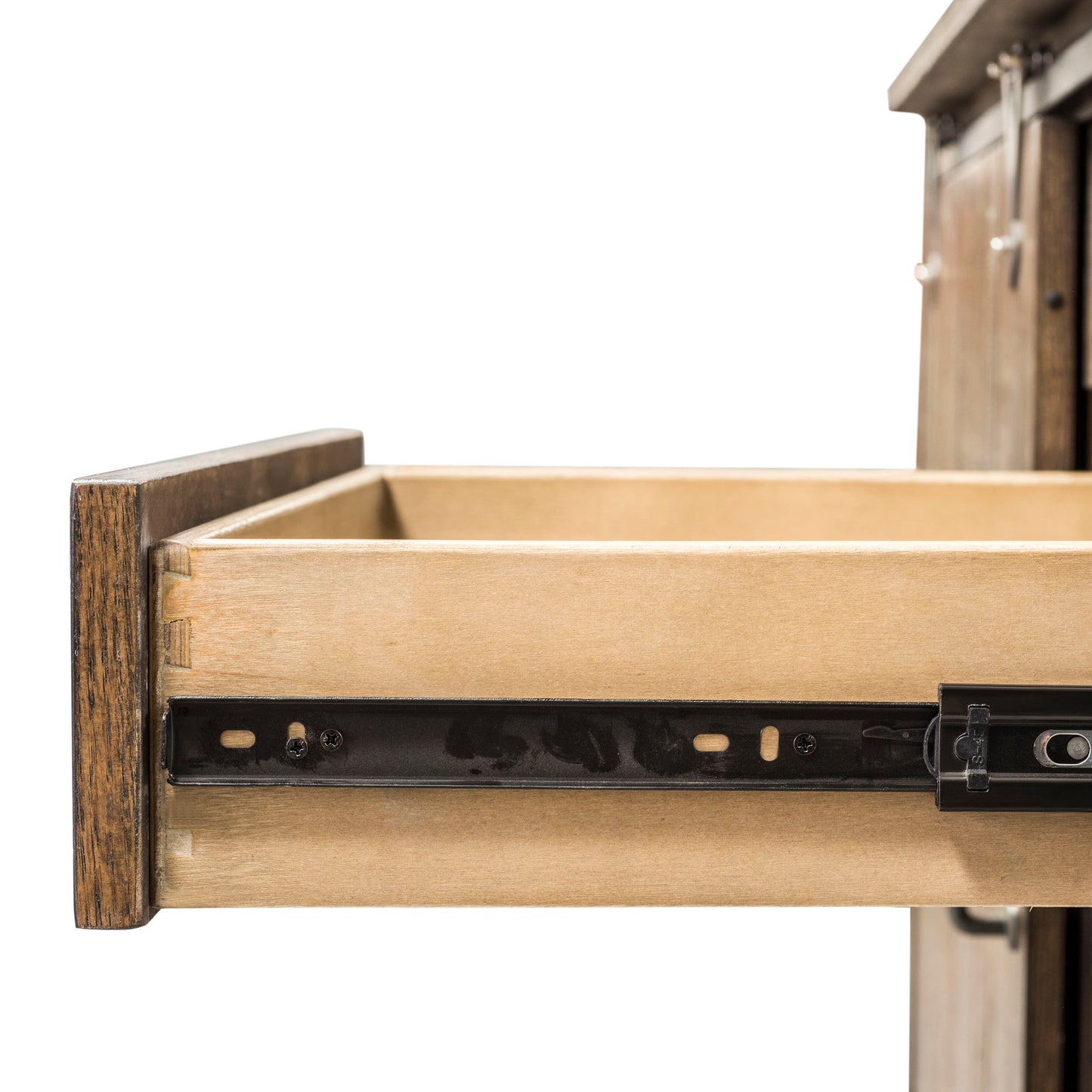 Stone Brook - Computer Credenza - Dark Brown - Hornell Furniture Outlet