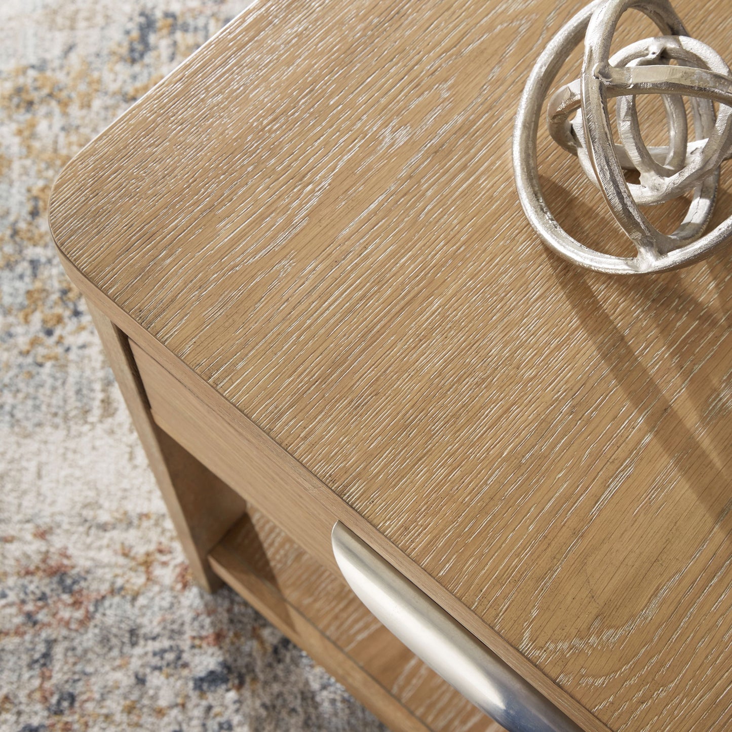 Rencott - Light Brown - Rectangular End Table - Hornell Furniture Outlet