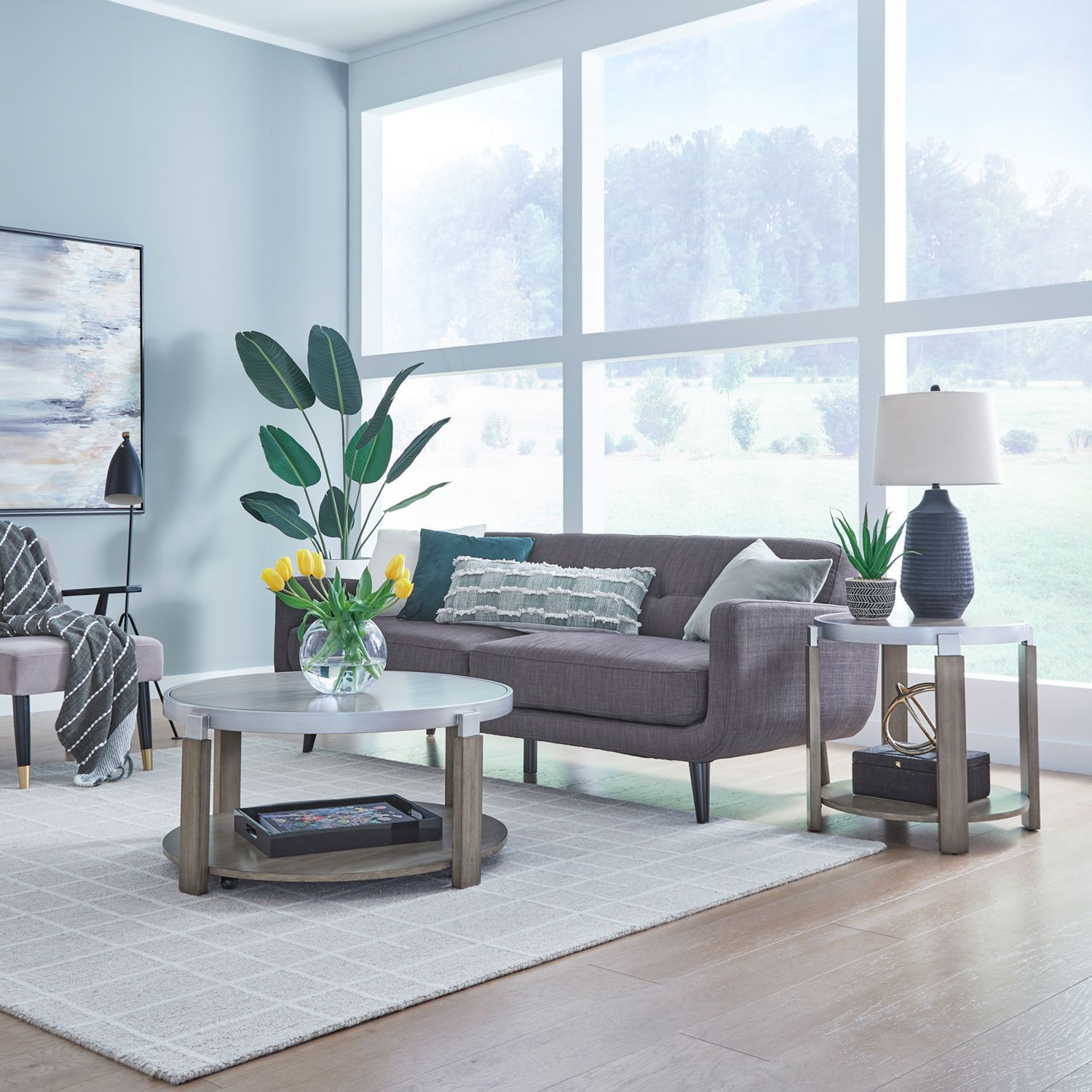 Sutton - 3 Piece Set - Brown - Hornell Furniture Outlet