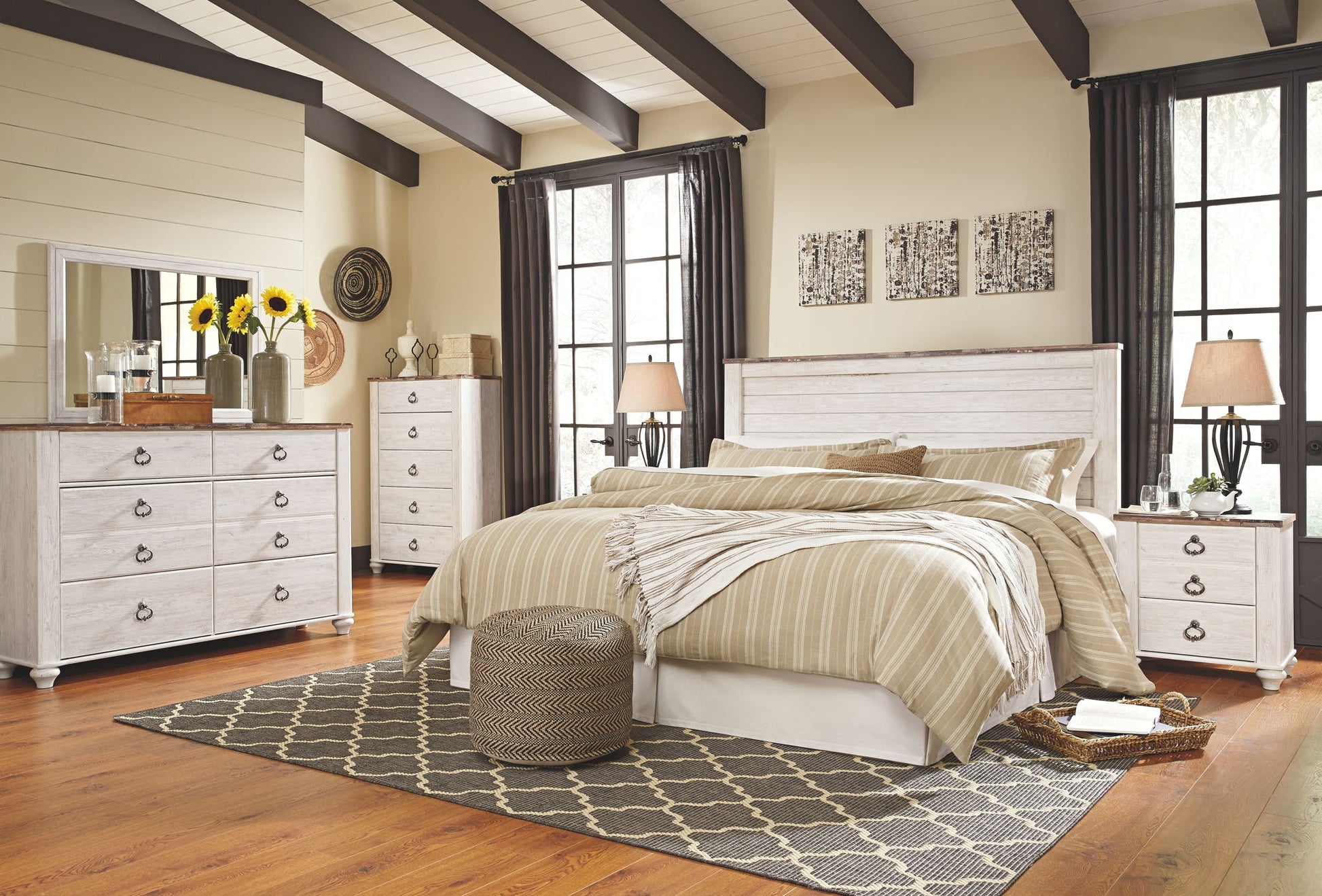 Willowton - Bedroom Set - Hornell Furniture Outlet