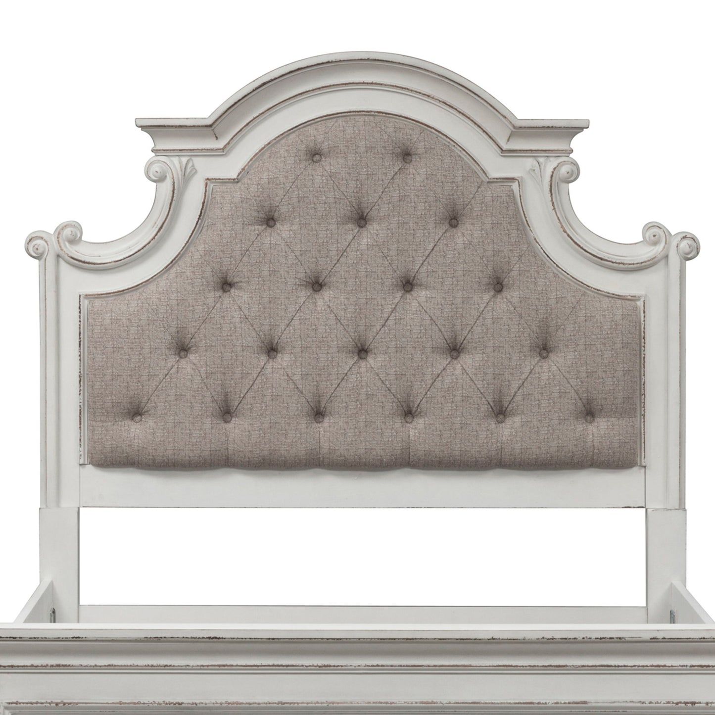 Magnolia Manor - Uph Panel Headboard - Hornell Furniture Outlet