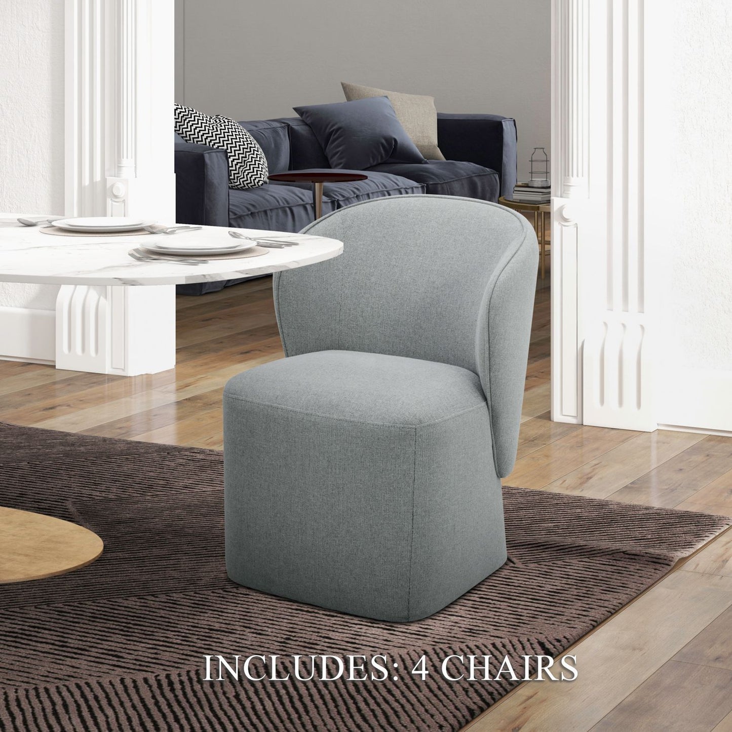 Accent Dining - Accent Dining Chairs (Set of 4) - Hornell Furniture Outlet