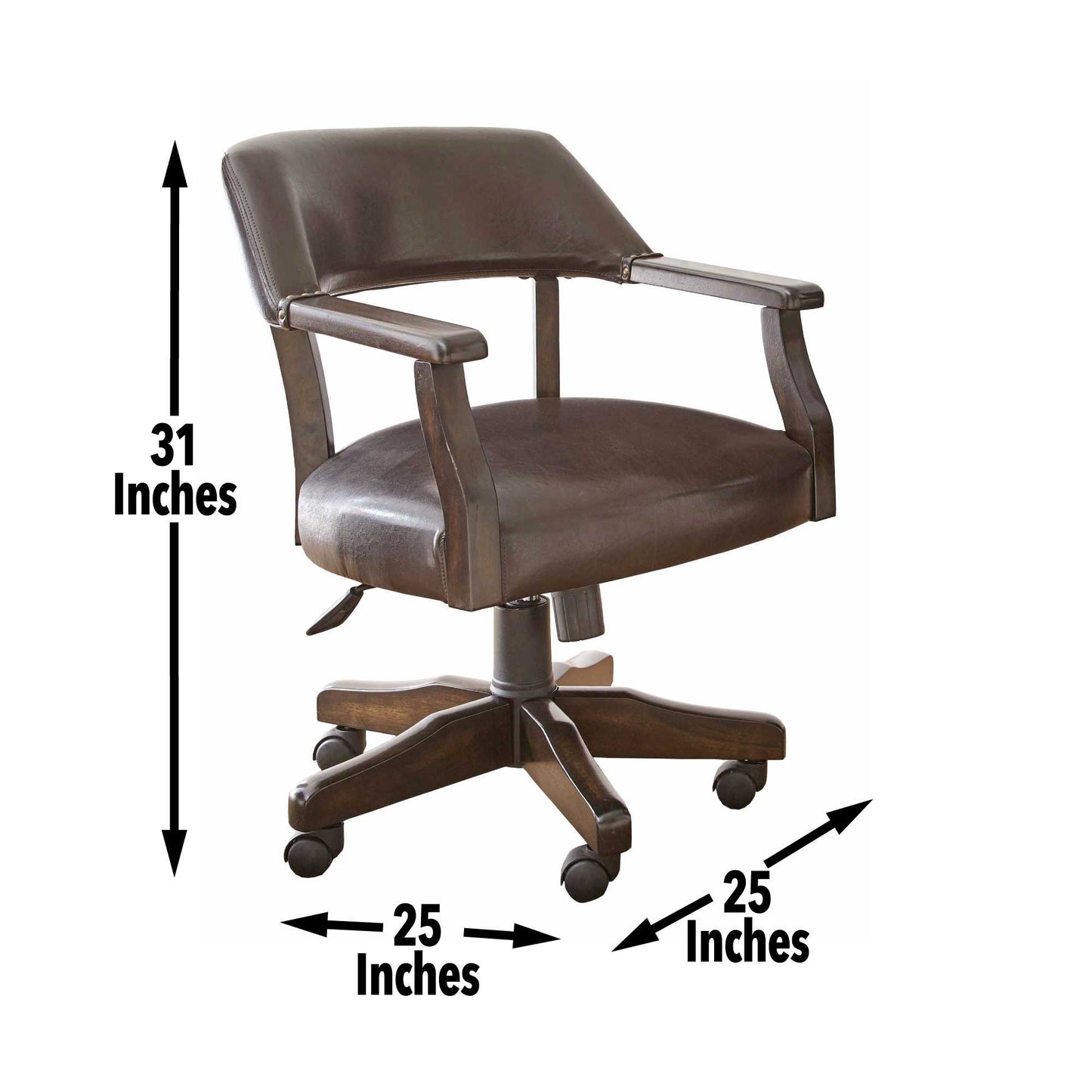 Ruby - Arm Chair - Brown - Hornell Furniture Outlet