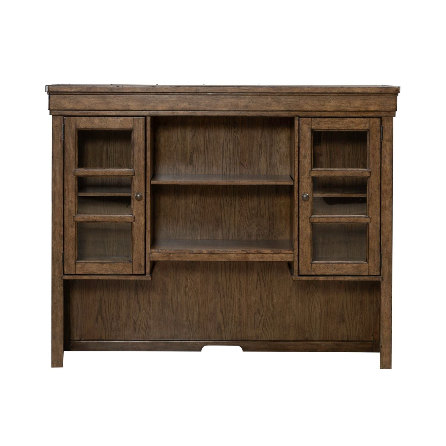 Carolina Park - Credenza Hutch - Brown - Hornell Furniture Outlet