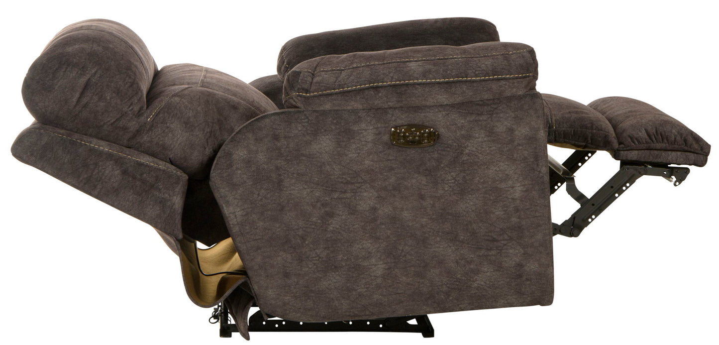 Sedona - Power Headrest With Lumbar Lay Flat Recliner - Hornell Furniture Outlet