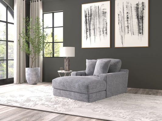 Cozy - Chaise With USB - Hornell Furniture Outlet